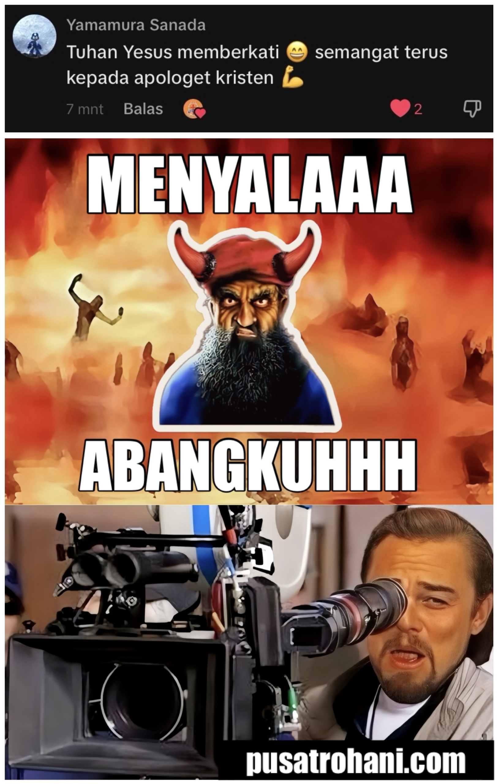 TUHAN YESUS MEMBERKATI KITA SEMUA, AMIN